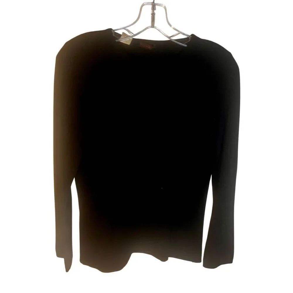 VTG Saint Laurent Paris 100% Cashmere Crew Neck Sweater Pullover YSL Size 40 Med